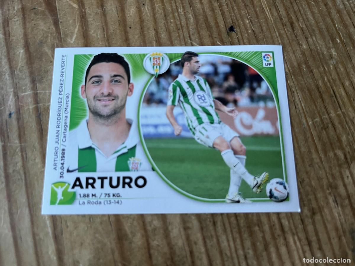 Fu&szlig;ball-Sticker: CROMO SIN PEGAR NUNCA PEGADO ALBUM LIGA ESTE 14 15 2014 2015 CORDOBA # 17 ARTURO