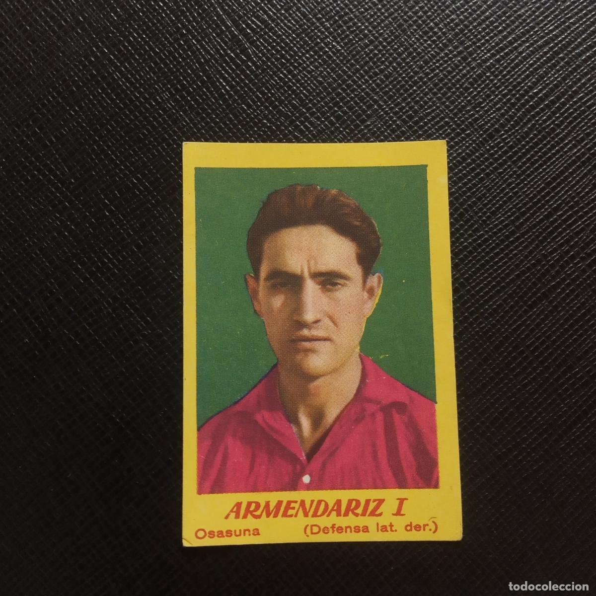 Football Stickers: ARMENDARIZ I OSASUNA BRUGUERA 1950 1951 CROMO FUTBOL 50 51 LIGA - SIN PEGAR - A104 PG172