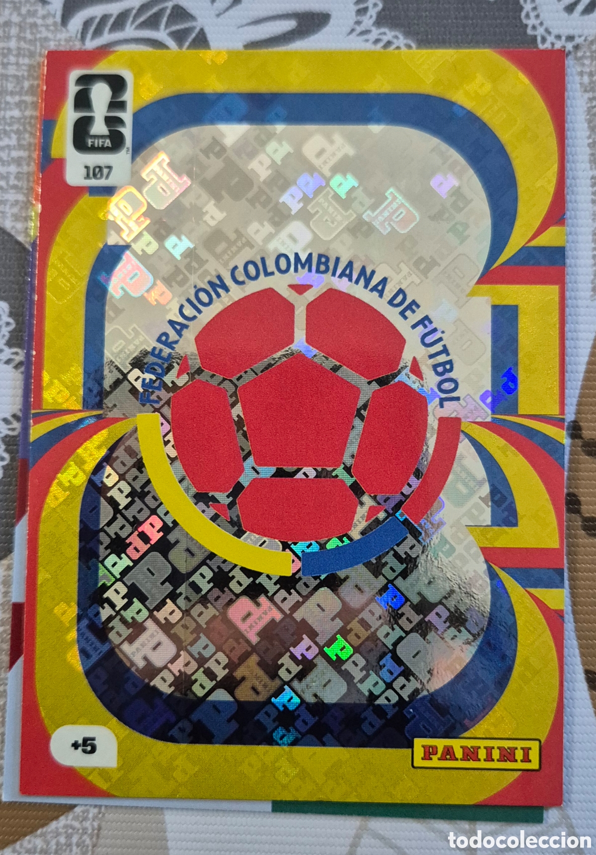 Cromos de F&uacute;tbol: 107 Colombia adrenalyn fifa world cup 2026