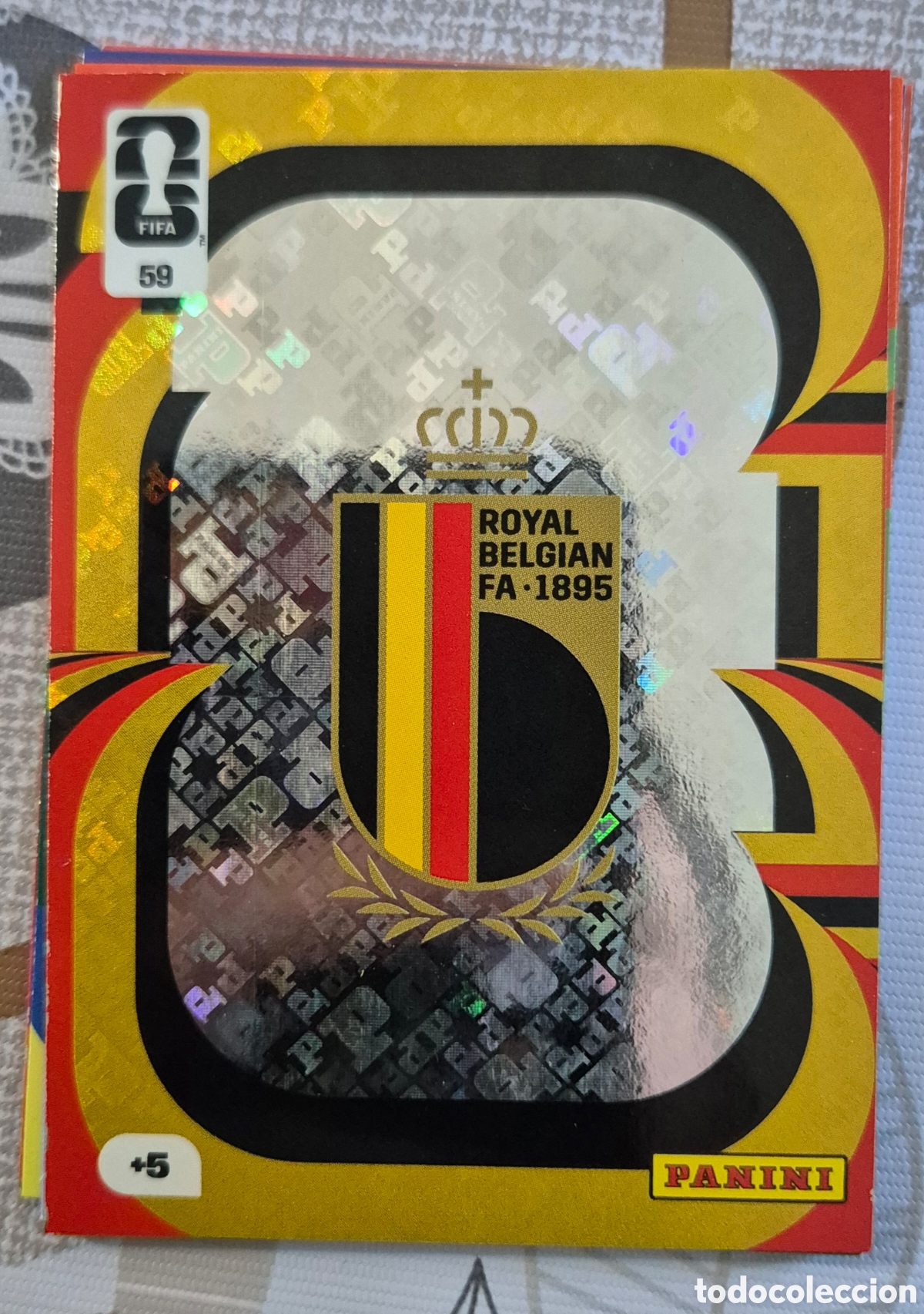 Cromos de F&uacute;tbol: 59 belgica adrenalyn fifa world cup 2026