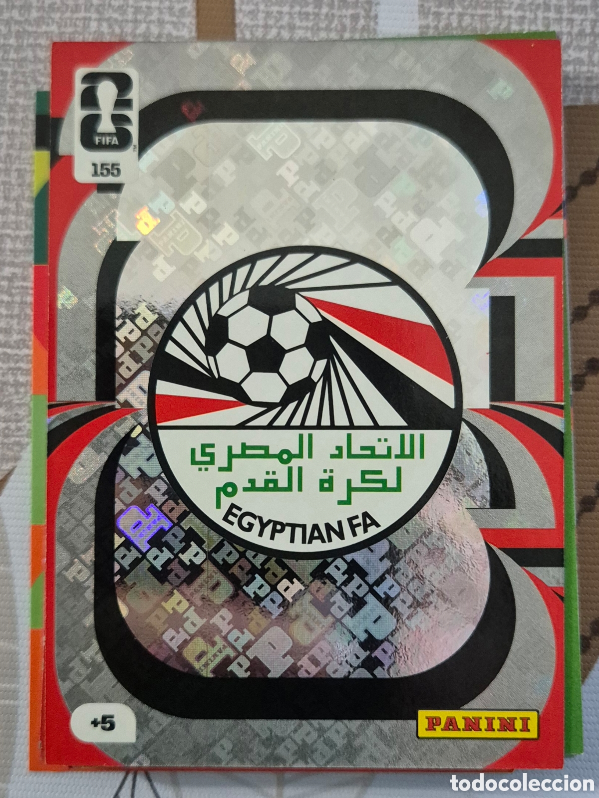 Cromos de F&uacute;tbol: 155 Egipto adrenalyn fifa world cup 2026