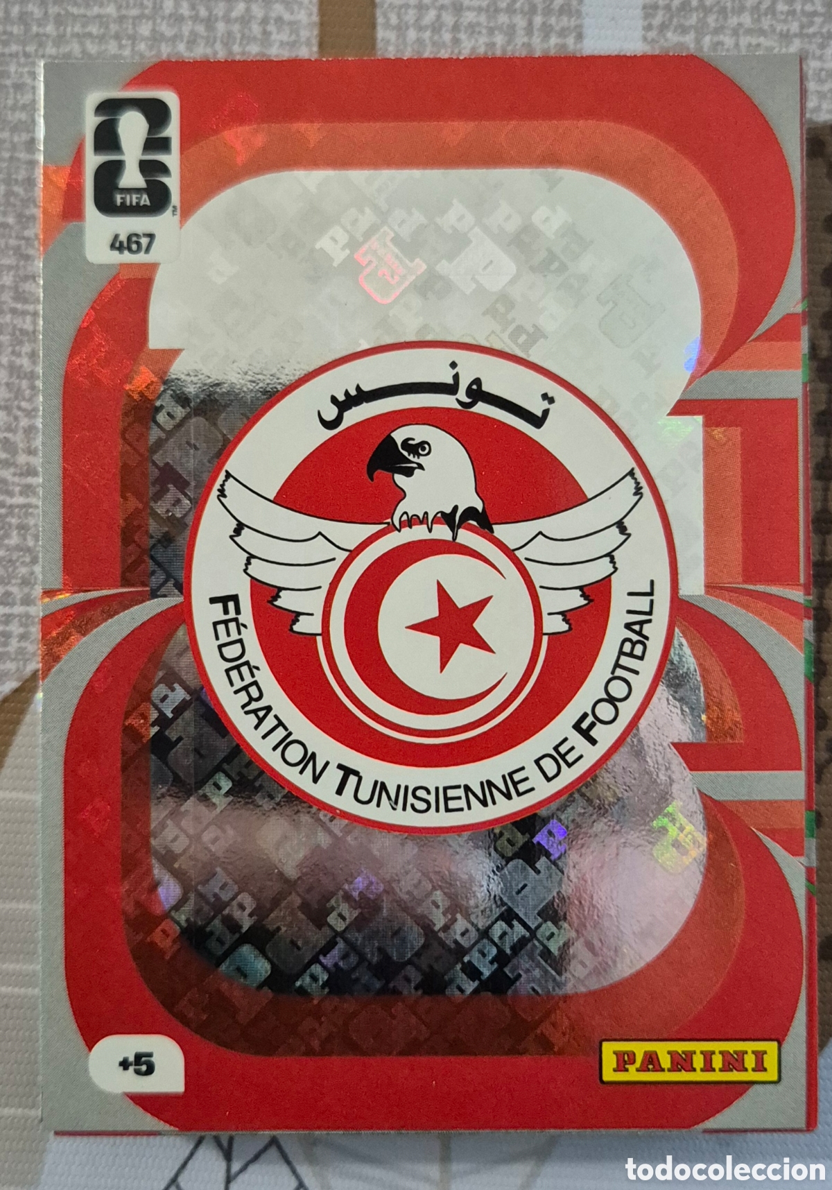 Cromos de F&uacute;tbol: 467 T&uacute;nez adrenalyn fifa world cup 2026