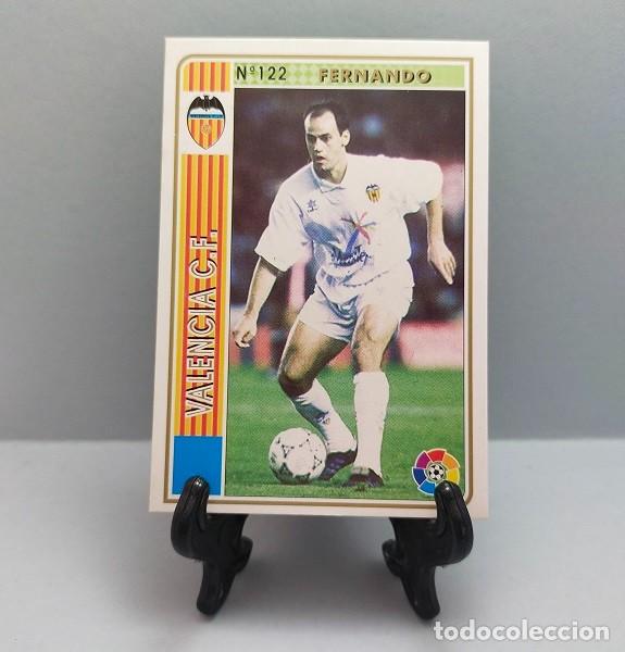 Figurine di Calcio: N&ordm; 122 FERNANDO VALENCIA CF CROMO FICHA LAS FICHAS DE LA LIGA MUNDICROMO 1994 1995 94 95 MC SPORT