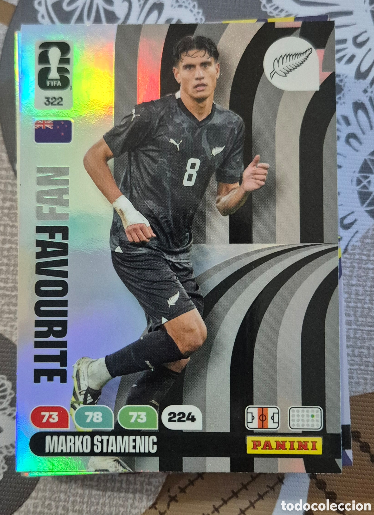 Cromos de F&uacute;tbol: 322 stamenic Australia fan favourite adrenalyn fifa world cup 2026