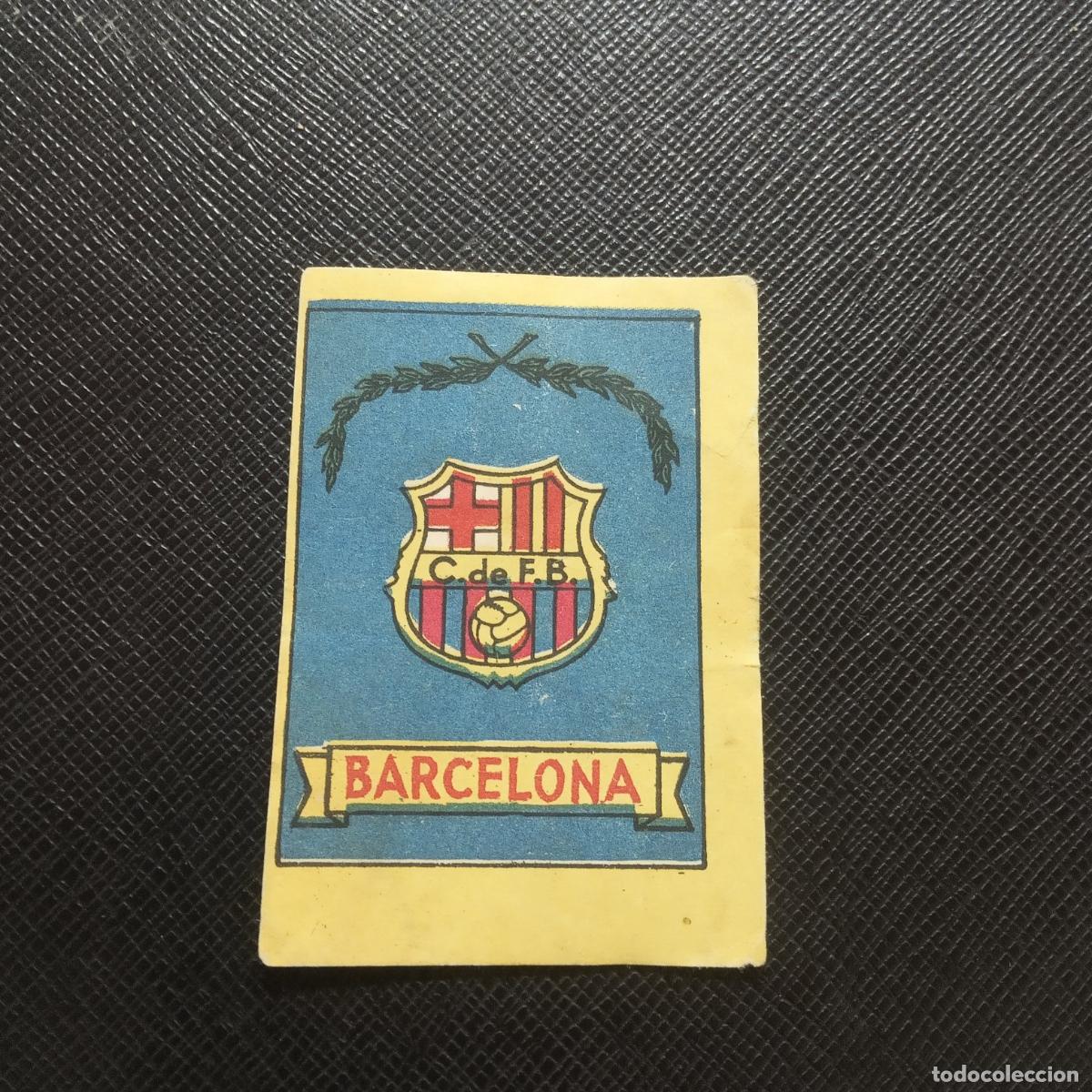 Cromos de Futebol: ESCUDO BARCELONA BRUGUERA 1950 1951 CROMO FUTBOL 50 51 LIGA - SIN PEGAR - A104 PG208