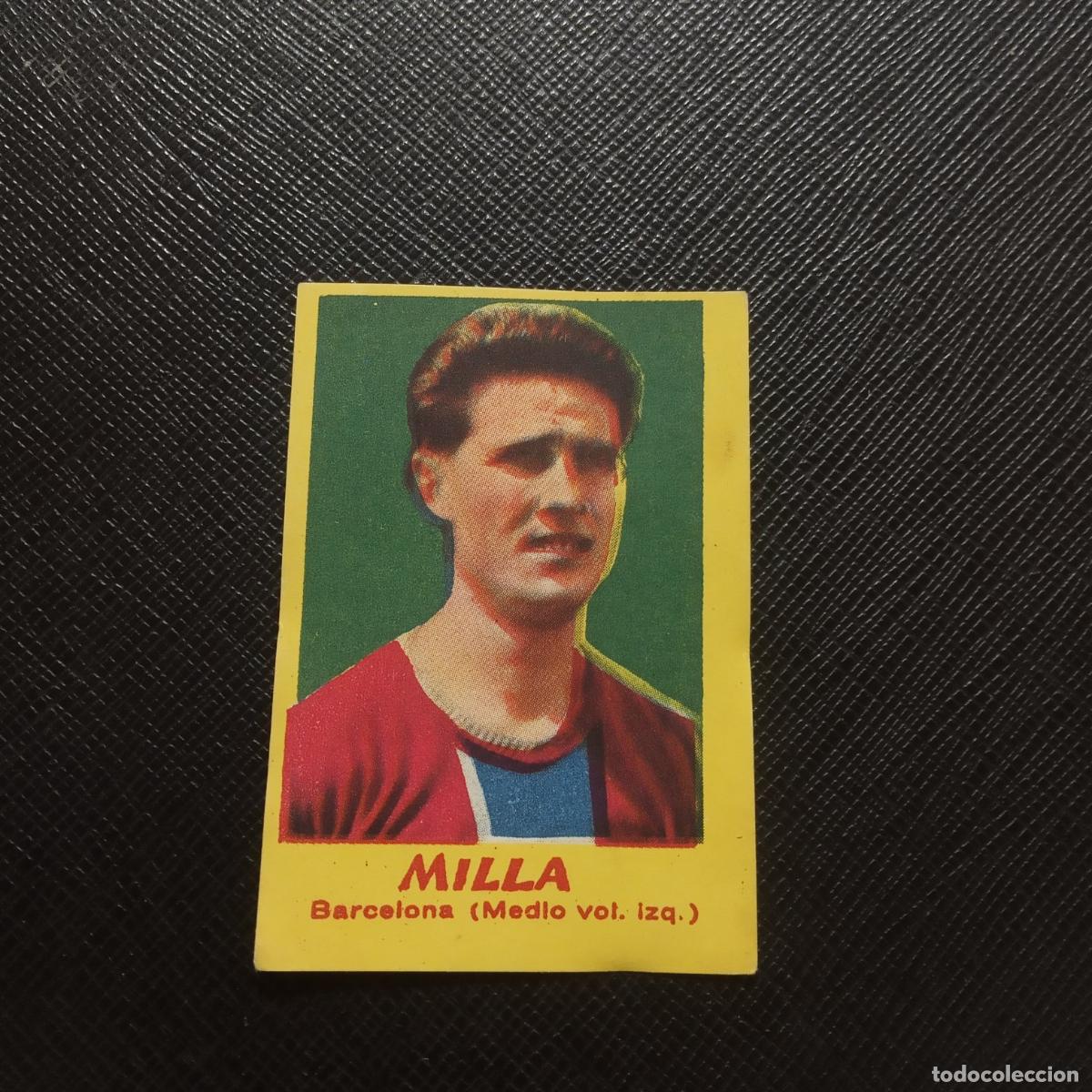 Cromos de F&uacute;tbol: MILLA BARCELONA BRUGUERA 1950 1951 CROMO FUTBOL 50 51 LIGA - SIN PEGAR - A104 PG217