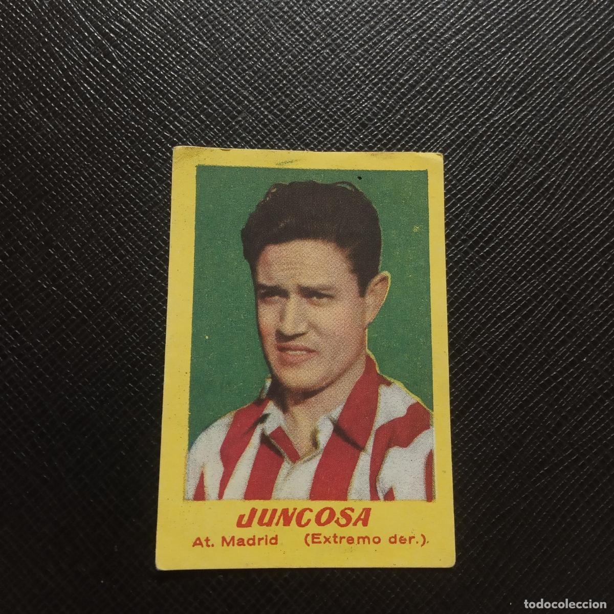 Cromos de F&uacute;tbol: JUNCOSA AT MADRID BRUGUERA 1950 1951 CROMO FUTBOL 50 51 LIGA - SIN PEGAR - A104 PG343