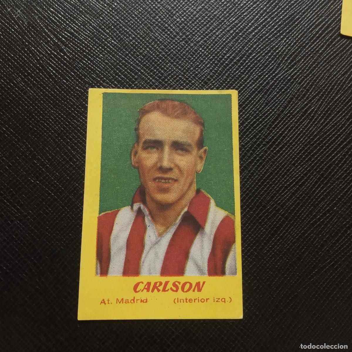 Cromos de F&uacute;tbol: CARLSON AT MADRID BRUGUERA 1950 1951 CROMO FUTBOL 50 51 LIGA - SIN PEGAR - A104 PG379