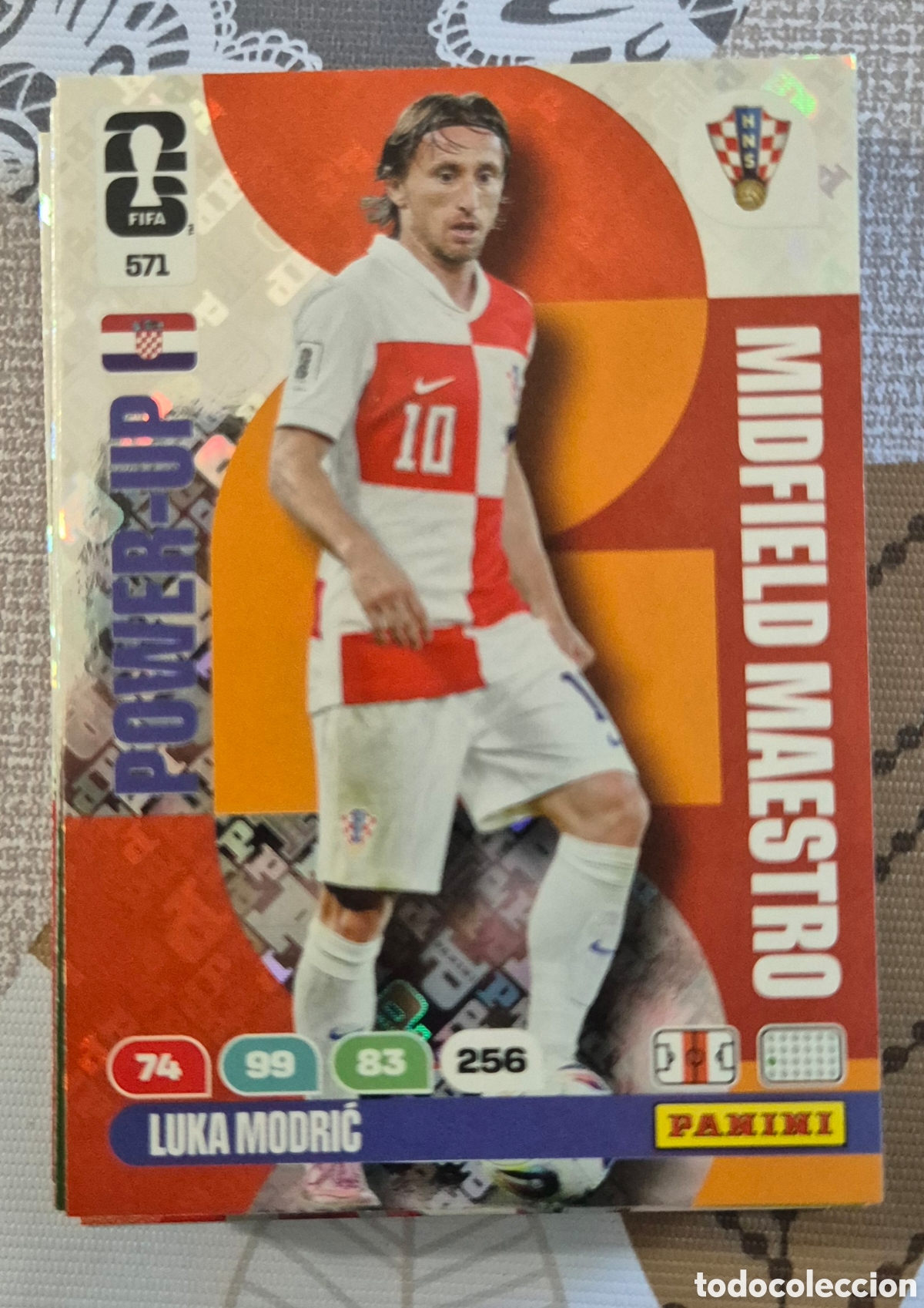 Cromos de F&uacute;tbol: 571 modric Croacia midfield maestro adrenalyn fifa world cup 2026