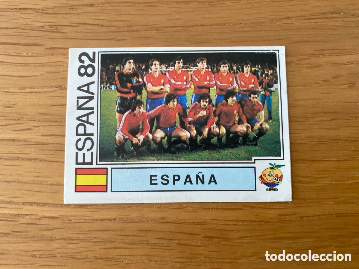 Cromos de F&uacute;tbol: Cromo panini mundial Espa&ntilde;a 82 n&uacute;mero 293 Espa&ntilde;a - Sticker album world cup Spain 1982