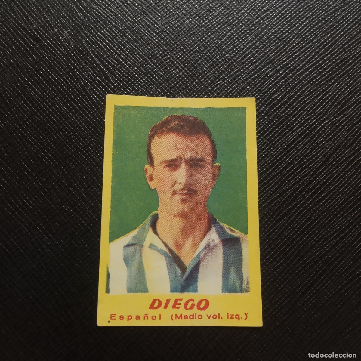 Figurine di Calcio: DIEGO ESPA&Ntilde;OL BRUGUERA 1950 1951 CROMO FUTBOL 50 51 LIGA - SIN PEGAR - A104 PG451