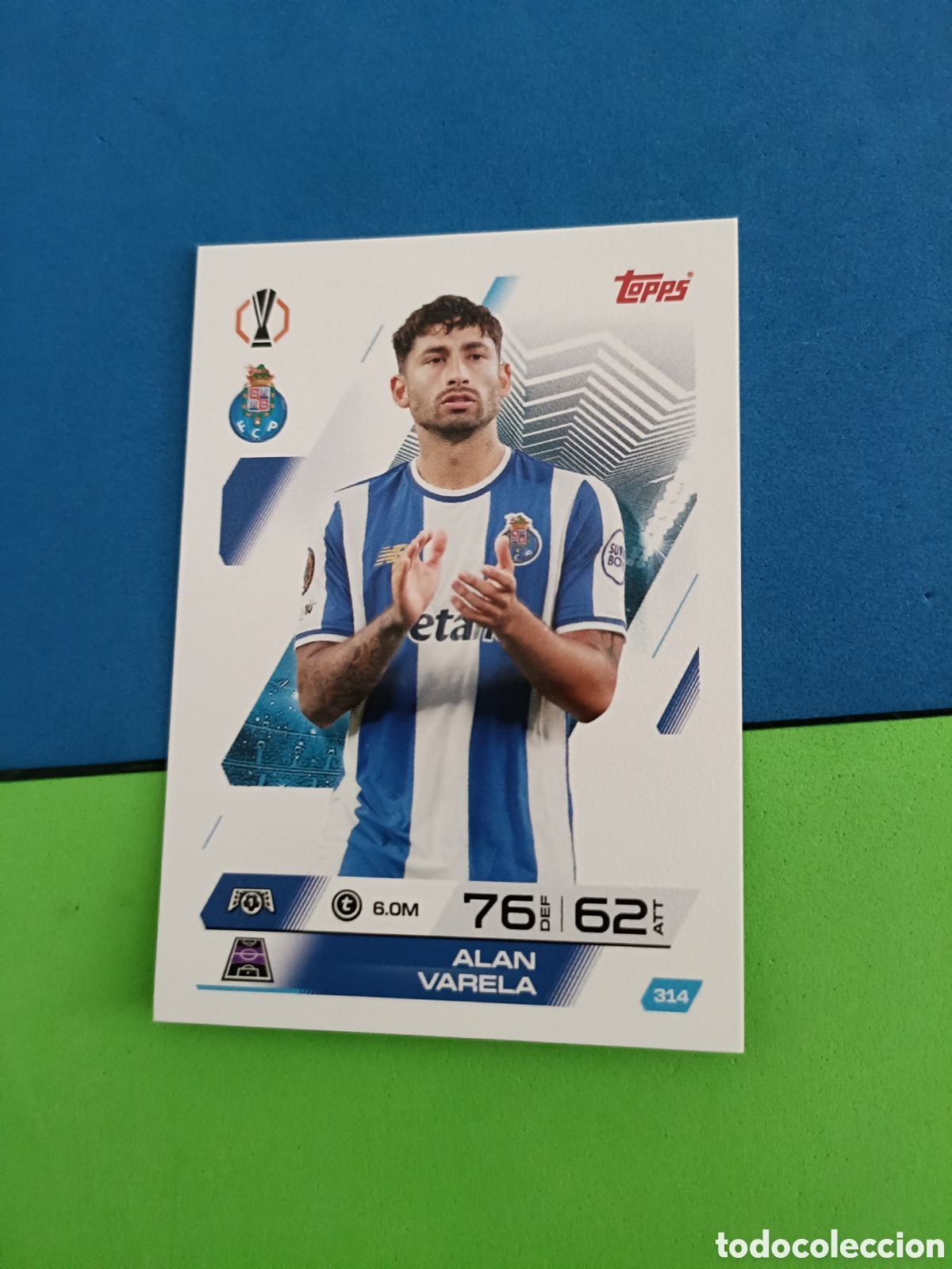 Cromos de F&uacute;tbol: Topps Match Attax 2025 2026 - 314 Varela