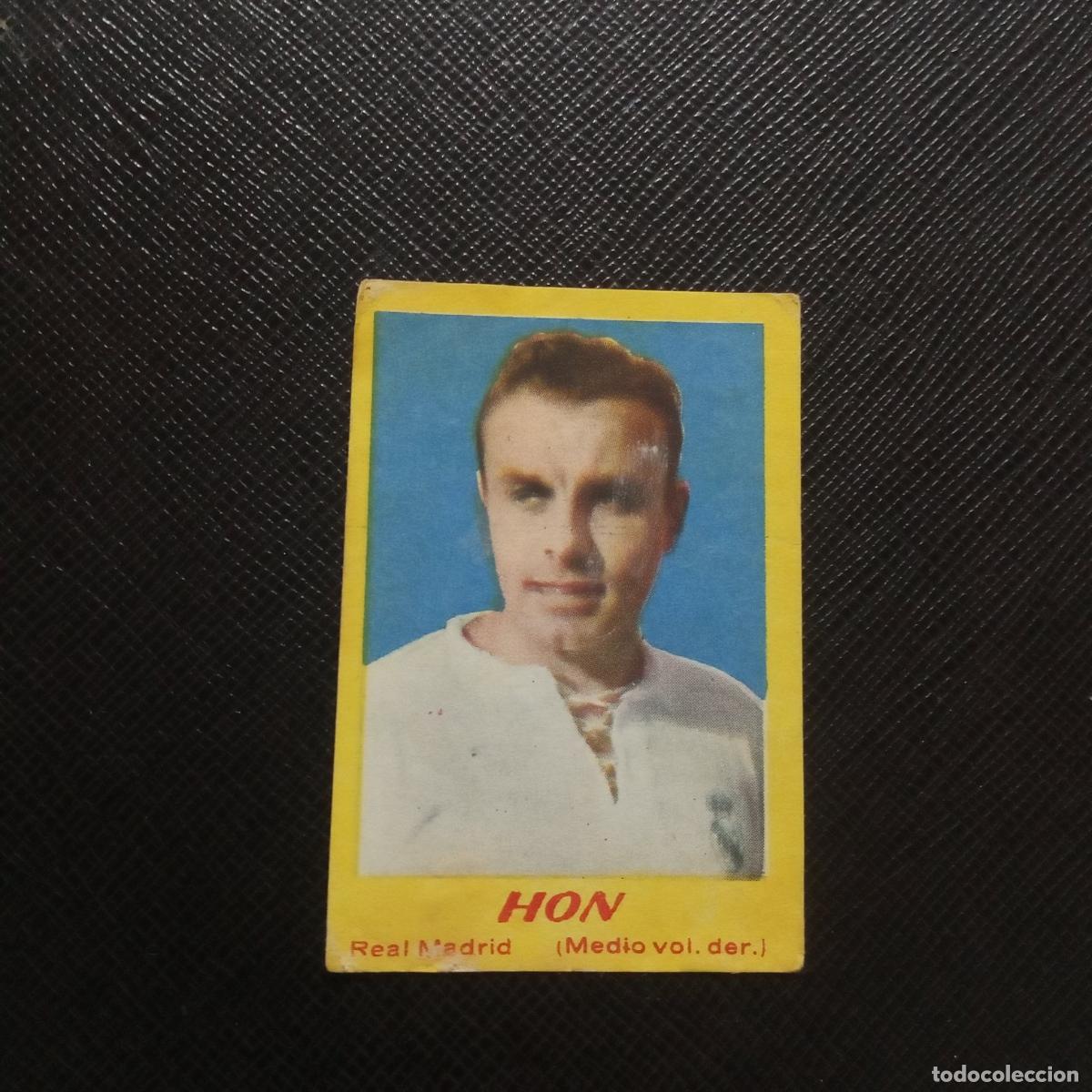 Cromos de F&uacute;tbol: HON REAL MADRID BRUGUERA 1950 1951 CROMO FUTBOL 50 51 LIGA - DESPEGADO - A104 PG478