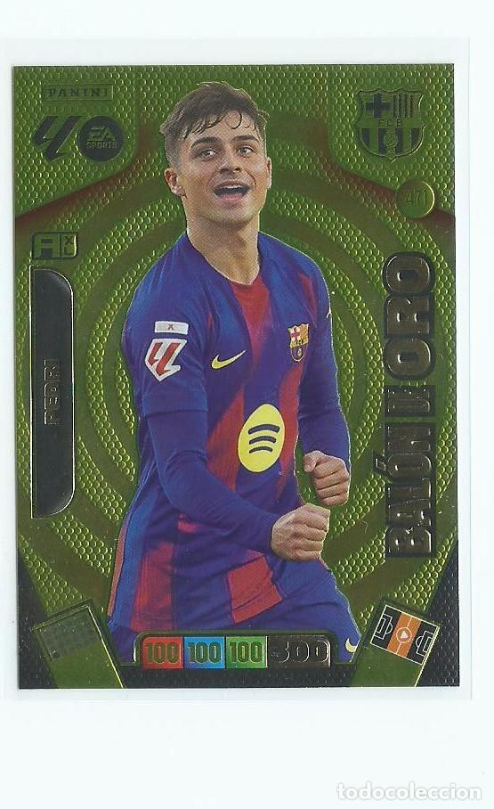 Figurine di Calcio: ADRENALYN 2025/2026 PEDRI BARCELONA &rdquo;&rdquo;BALON ORO&rdquo;&rdquo;, NUEVO PERFECTO