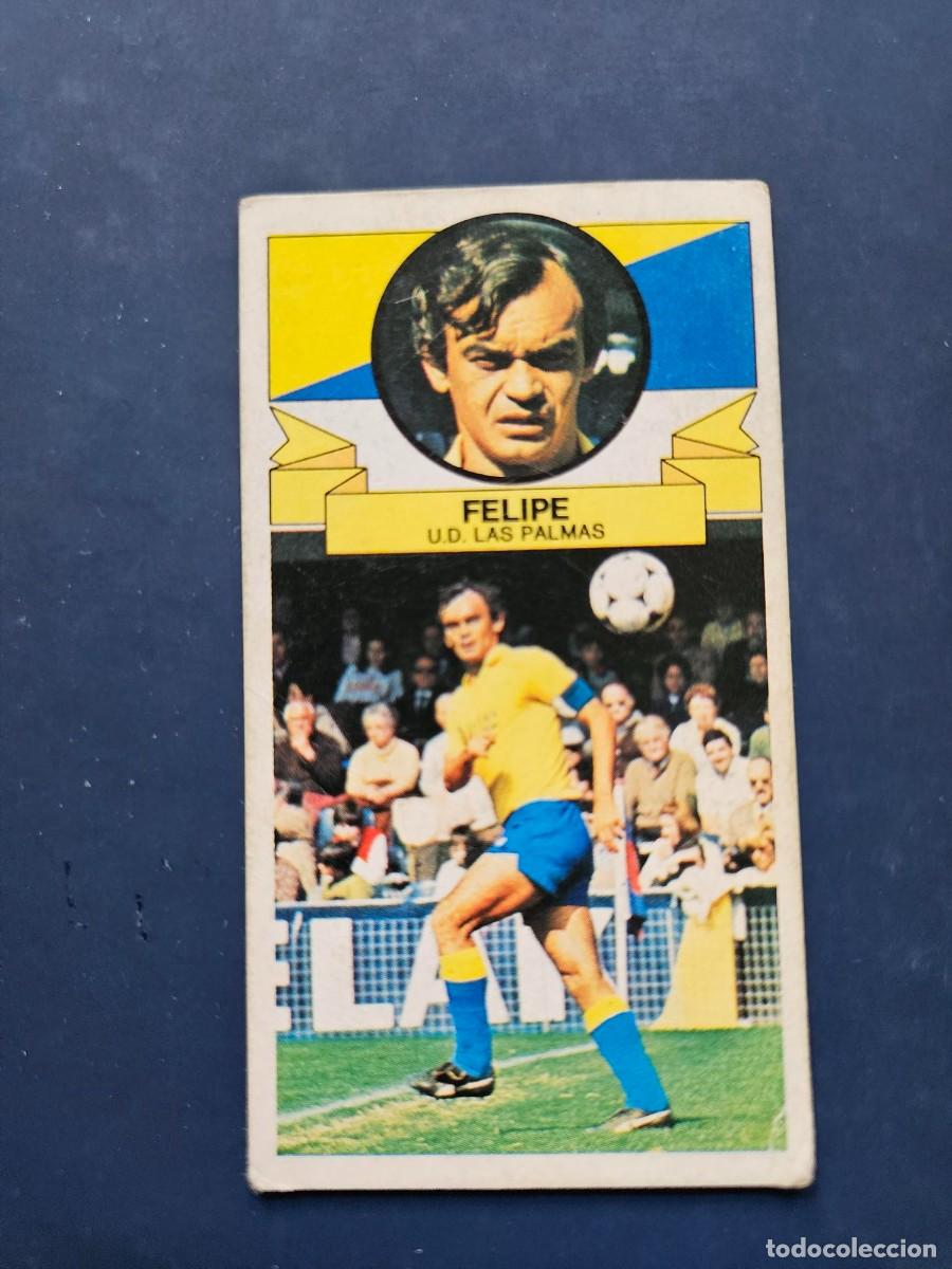 Fu&szlig;ball-Sticker: FELIPE LAS PALMAS LIGA ESTE 85 86 1985 1986 SIN PEGAR NUNCA PEGADO