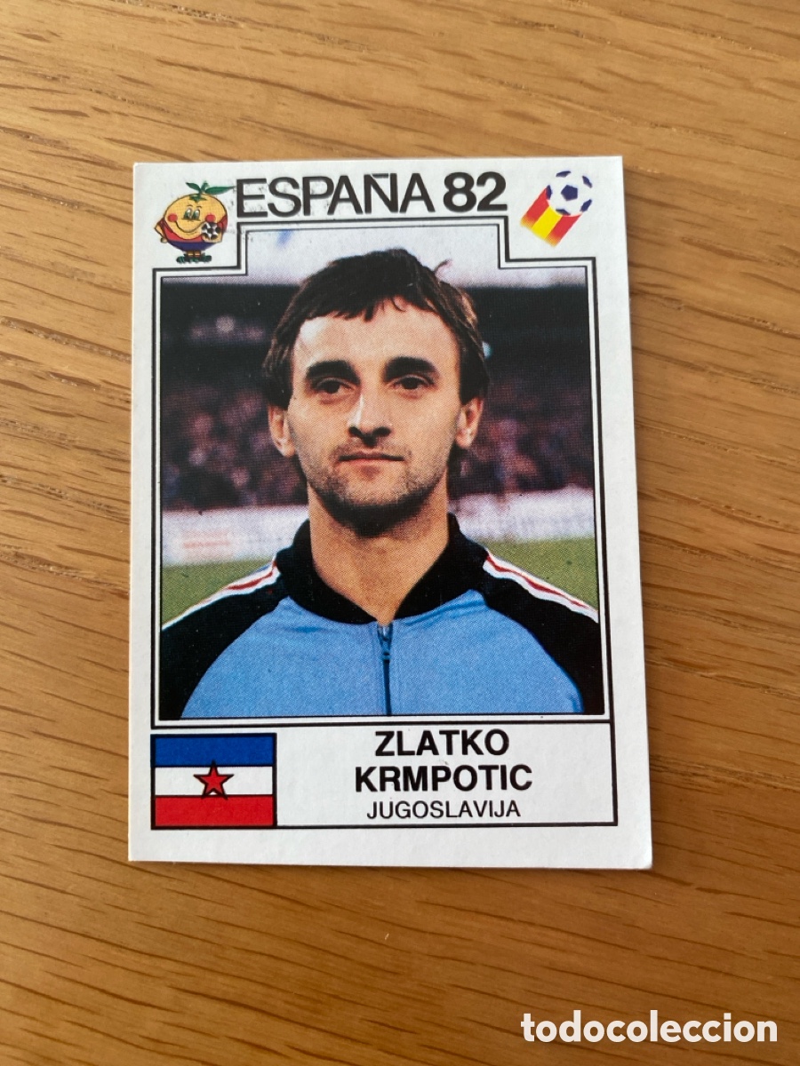 Cromos de F&uacute;tbol: Cromo panini mundial Espa&ntilde;a 82 n&uacute;mero 317 Krmpotic - Sticker album world cup Spain 1982