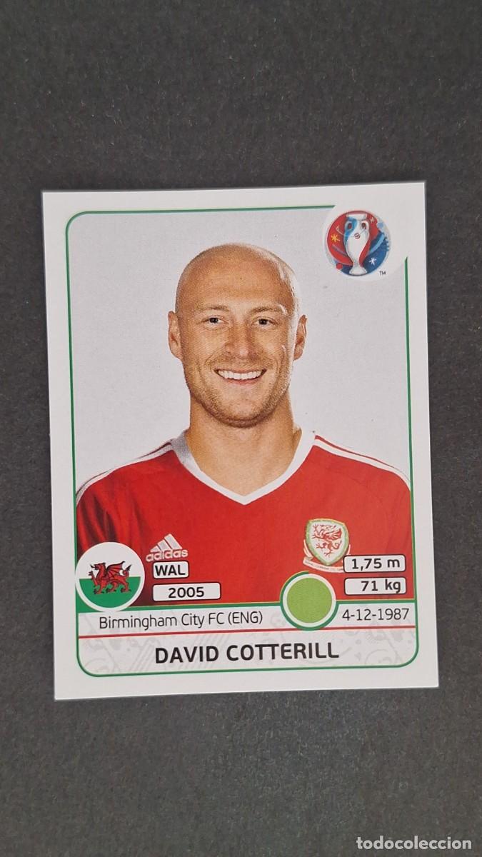 Figurine di Calcio: L1 DAVID COTTERILL SELECCION GALES 197 EUROCOPA 2016 PANINI NUNCA PEGADO SIN PEGAR