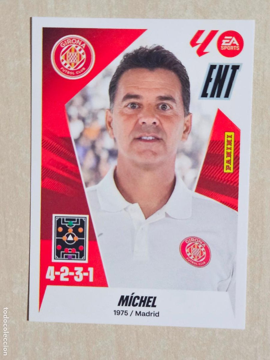 Cromos de F&uacute;tbol: CROMO N&ordm; 2 MICHEL - GIRONA - EDICIONES ESTE 2025-26 - 25/26 (NUEVO)