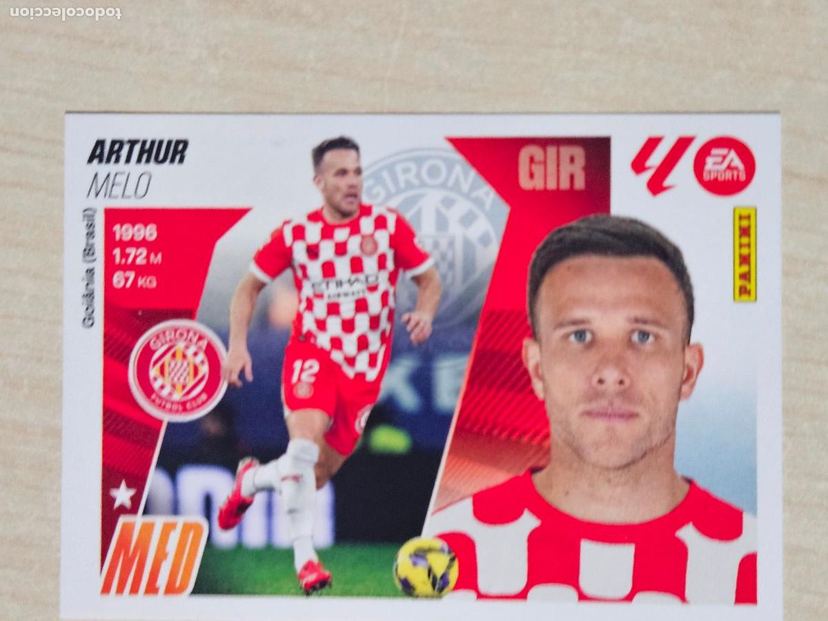 Cromos de Futebol: CROMO N&ordm; 13 ARTHUR - GIRONA - EDICIONES ESTE 2025-26 - 25/26 (NUEVO)