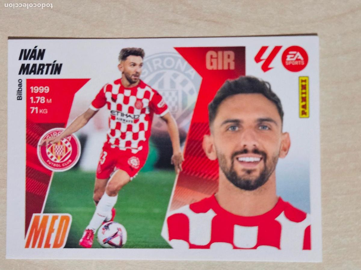 Cromos de Futebol: CROMO N&ordm; 15 IVAN MARTIN - GIRONA - EDICIONES ESTE 2025-26 - 25/26 (NUEVO)