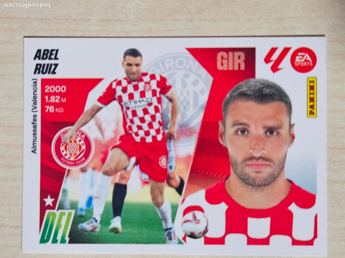 Cromos de Futebol: CROMO N&ordm; 20A ABEL RUIZ - GIRONA - EDICIONES ESTE 2025-26 - 25/26 (NUEVO)