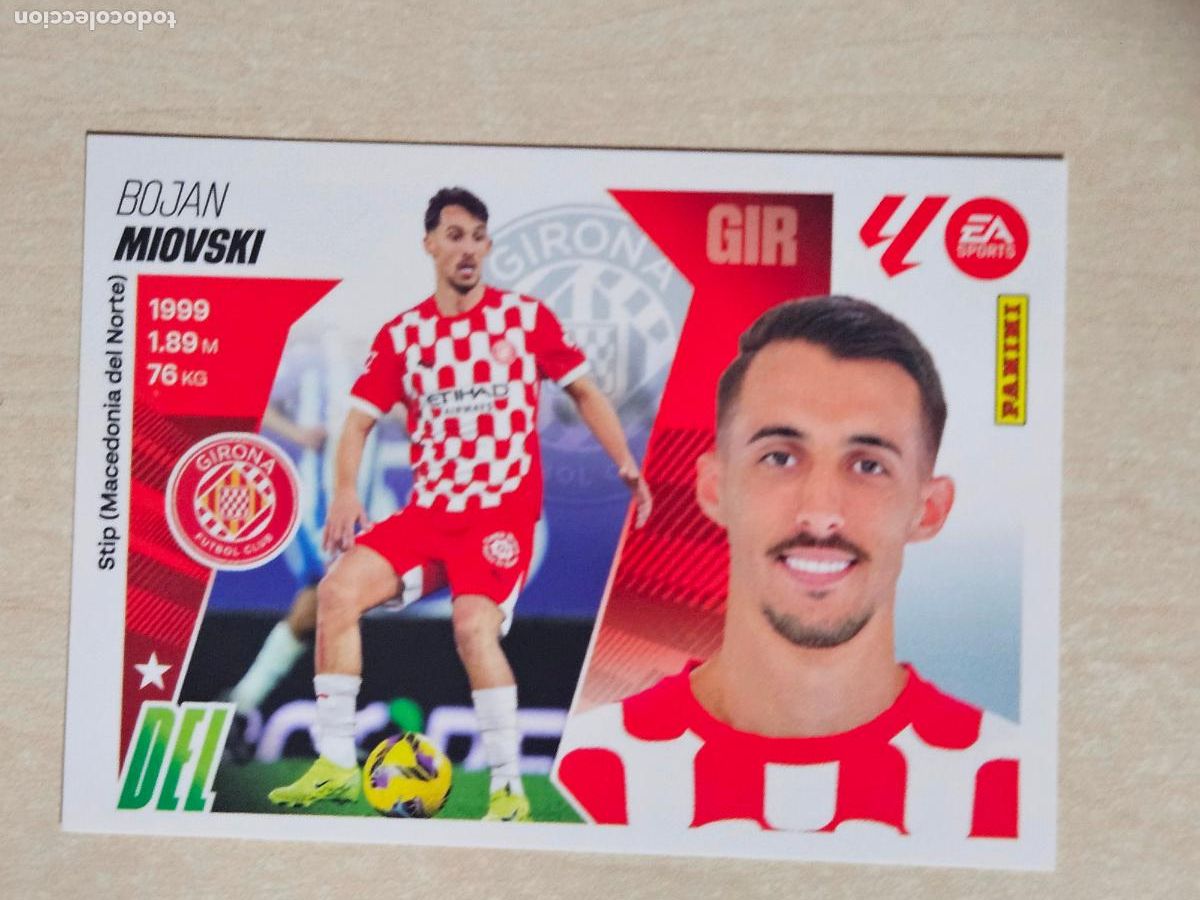 Cromos de Futebol: CROMO N&ordm; 20B MIOVSKI - GIRONA - EDICIONES ESTE 2025-26 - 25/26 (NUEVO)