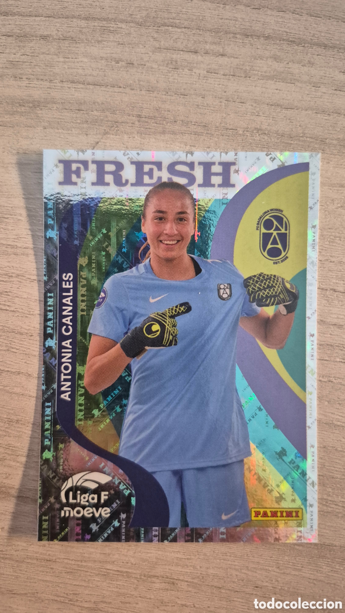 Fu&szlig;ball-Sticker: N&deg;374 Fresh Antonia Canales-FC Badalona Women Liga Femenina 25/26