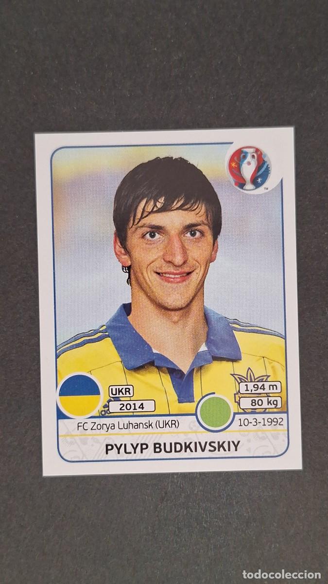 Figurine di Calcio: L1 PYLYP BUDKIVSKIY SELECCION UCRANIA 290 EUROCOPA 2016 PANINI NUNCA PEGADO SIN PEGAR