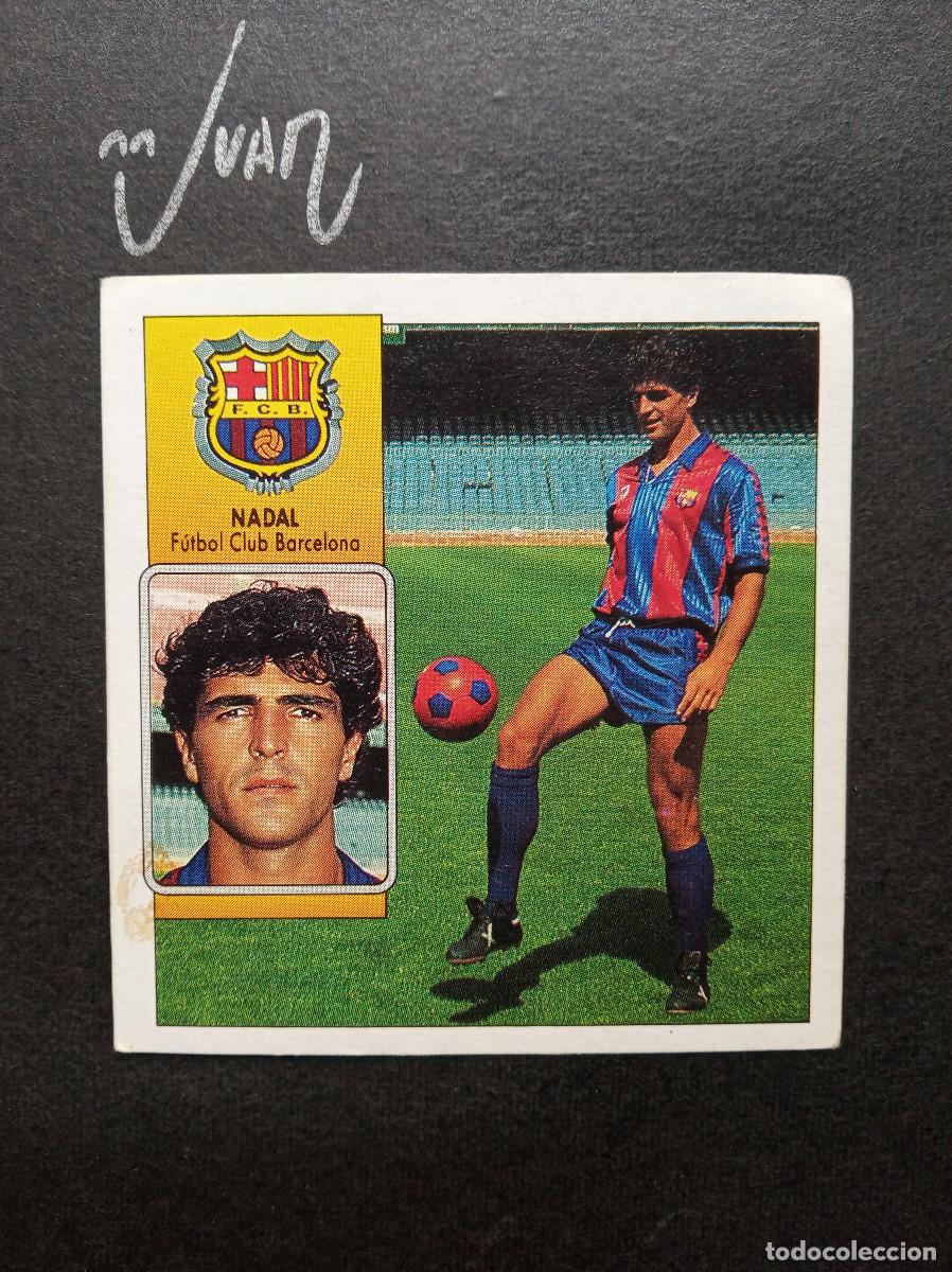 Cromos de F&uacute;tbol: NADAL FC BARCELONA ESPA&Ntilde;A ⚽ EDICIONES ESTE &reg; 1992 1993 LIGA FUTBOL 92 93 DESPEGADO