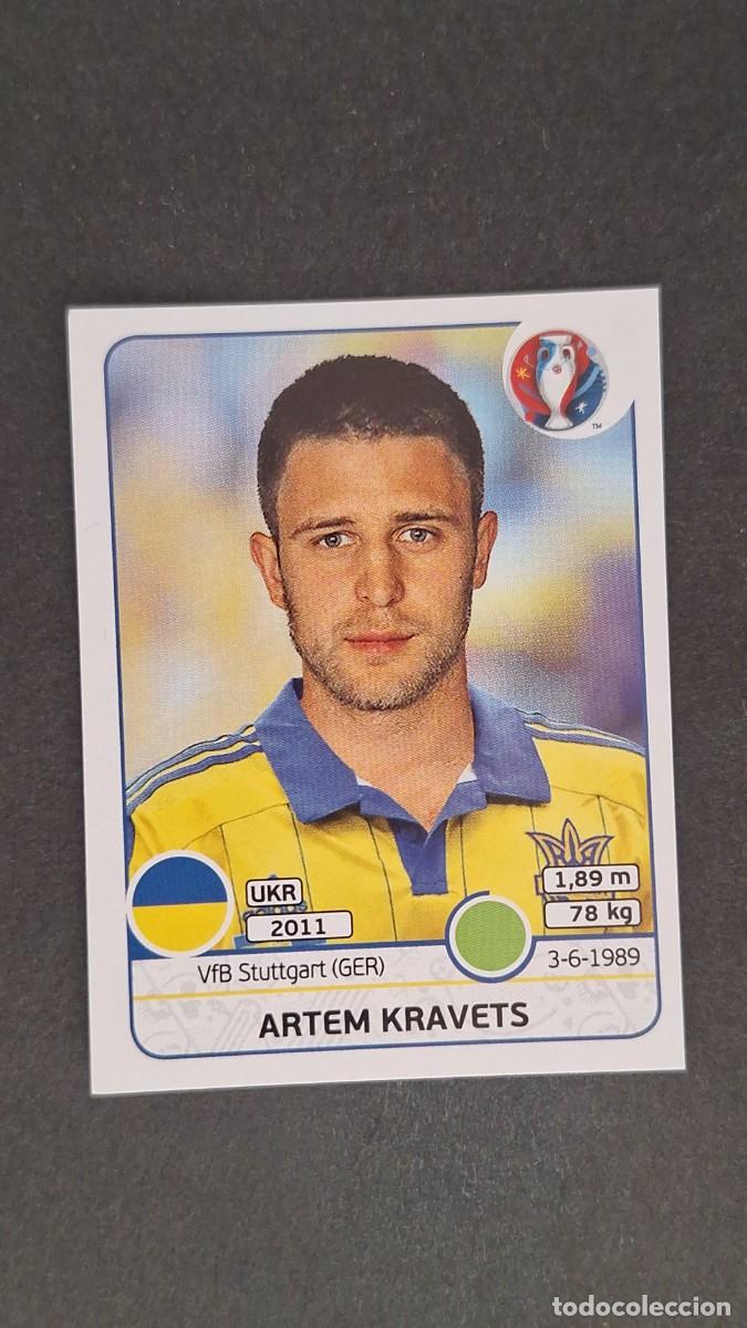 Figurine di Calcio: L1 ARTEM KRAVETS SELECCION UCRANIA 291 EUROCOPA 2016 PANINI NUNCA PEGADO SIN PEGAR