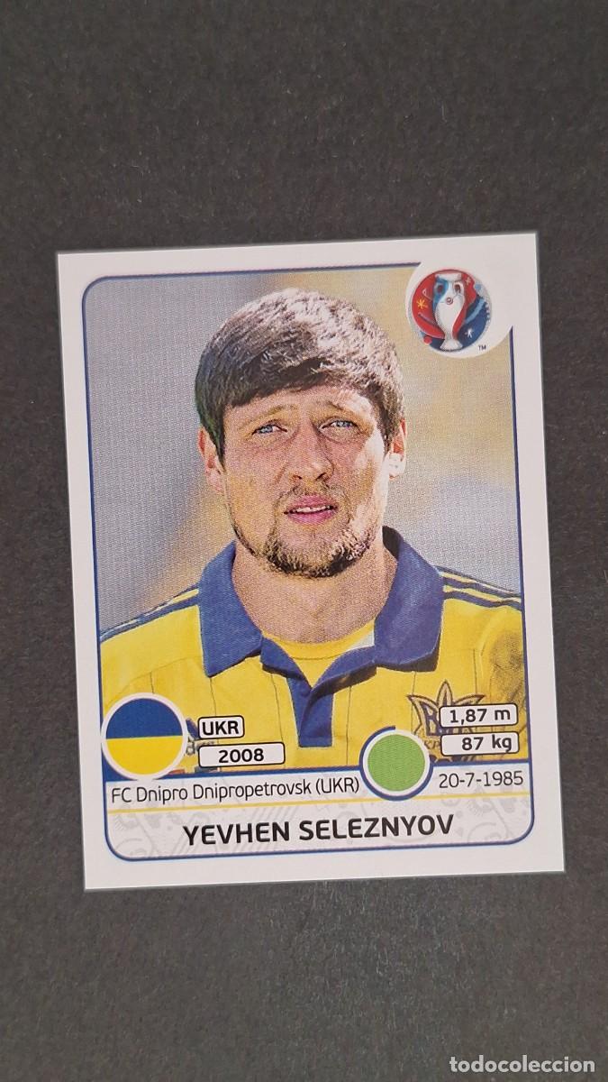 Figurine di Calcio: L1 YEVHEN SELEZNYOV SELECCION UCRANIA 292 EUROCOPA 2016 PANINI NUNCA PEGADO SIN PEGAR