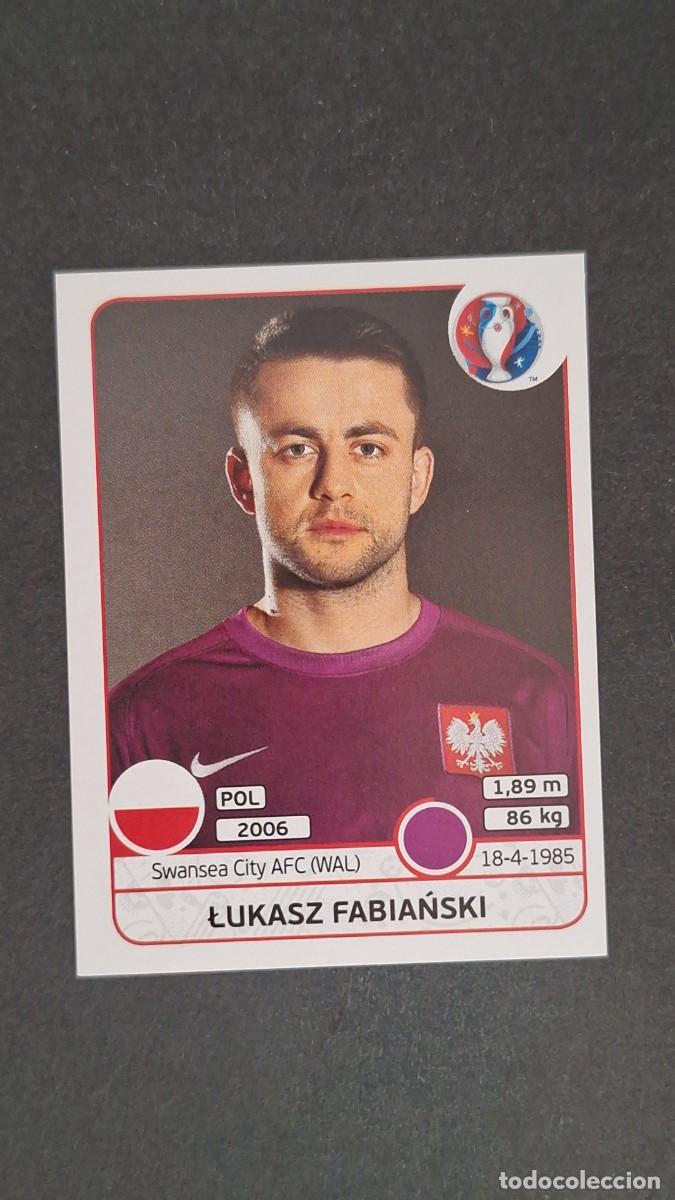 Figurine di Calcio: L1 LUKASZ FABIANSKI SELECCION POLONIA 293 EUROCOPA 2016 PANINI NUNCA PEGADO SIN PEGAR