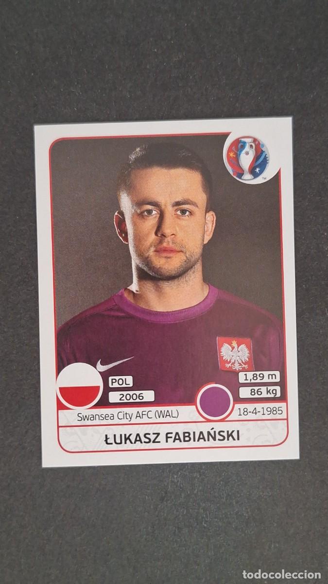 Figurine di Calcio: L1 LUKASZ FABIANSKI SELECCION POLONIA 293 EUROCOPA 2016 PANINI NUNCA PEGADO SIN PEGAR