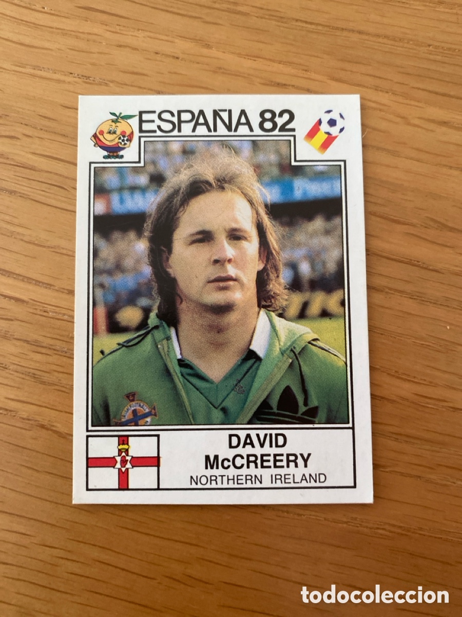 Cromos de F&uacute;tbol: Cromo panini mundial Espa&ntilde;a 82 n&uacute;mero 340 McCreery - Stickers album world cup Spain 1982