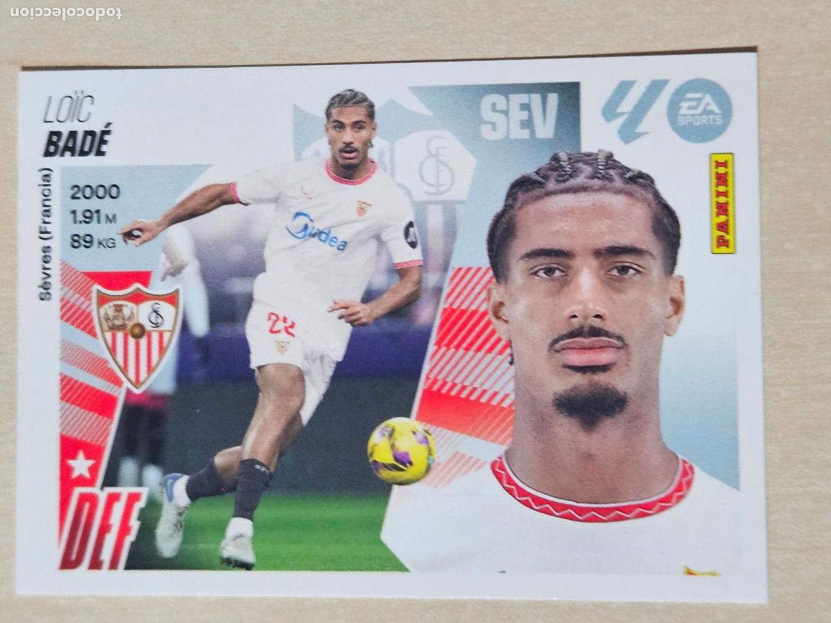 Cromos de F&uacute;tbol: CROMO N&ordm; 8 BADE - SEVILLA - EDICIONES ESTE 2025-26 - 25/26 (NUEVO)