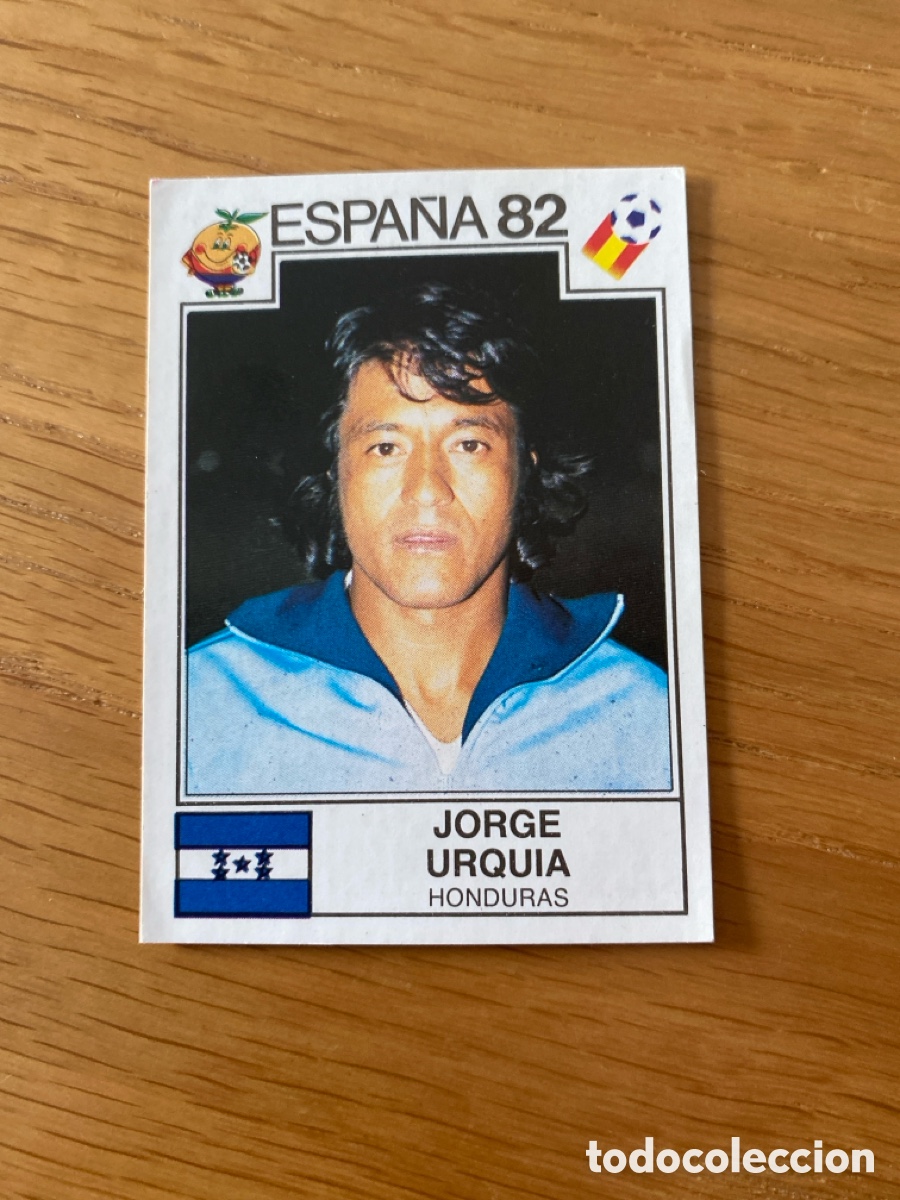 Cromos de F&uacute;tbol: Cromo panini mundial Espa&ntilde;a 82 n&uacute;mero 360 Urquia - Sticker album world cup Spain 1982