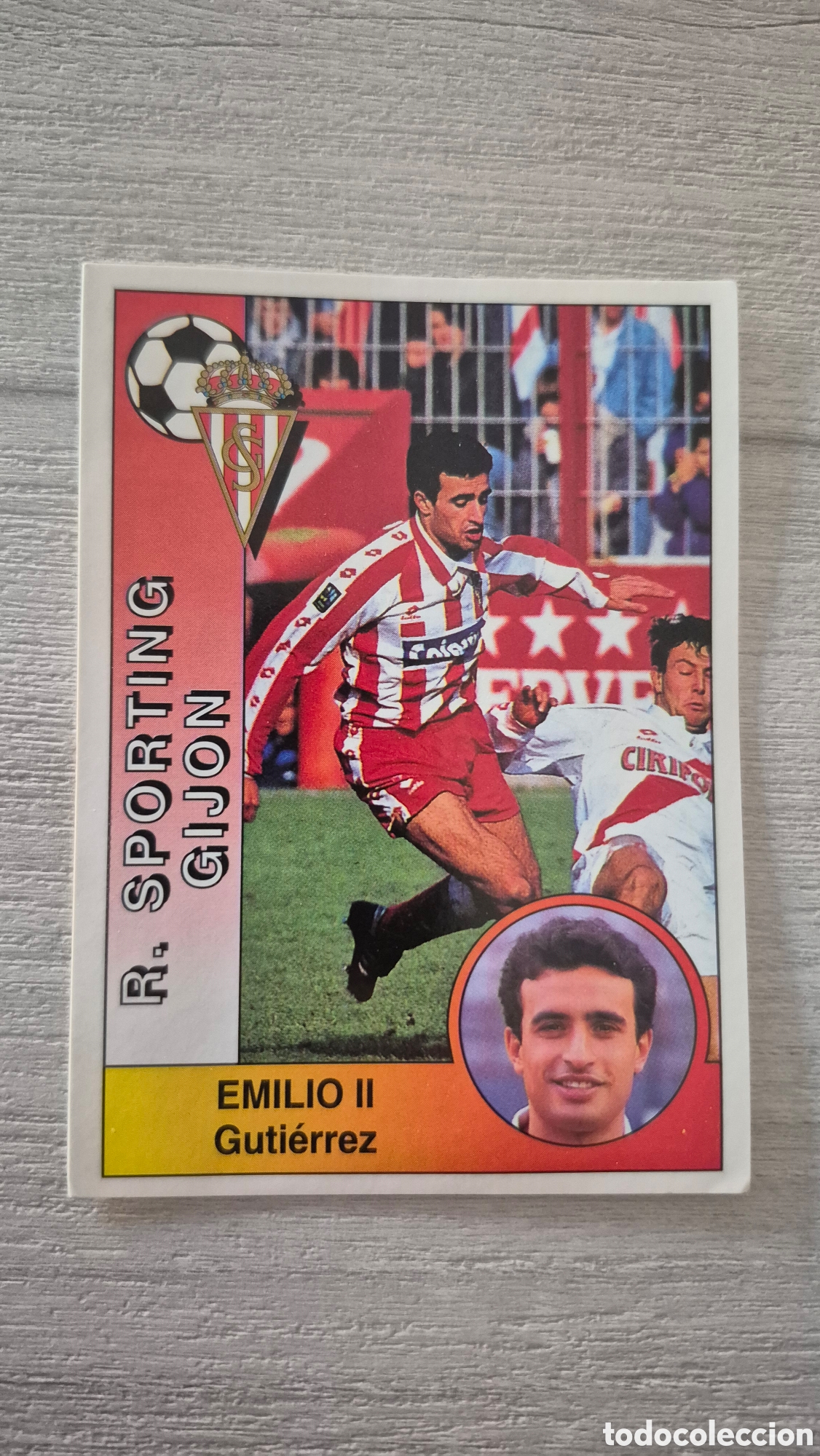 Cromos de F&uacute;tbol: N&deg;276 Sporting de Gijon Emilio II Liga 94/95