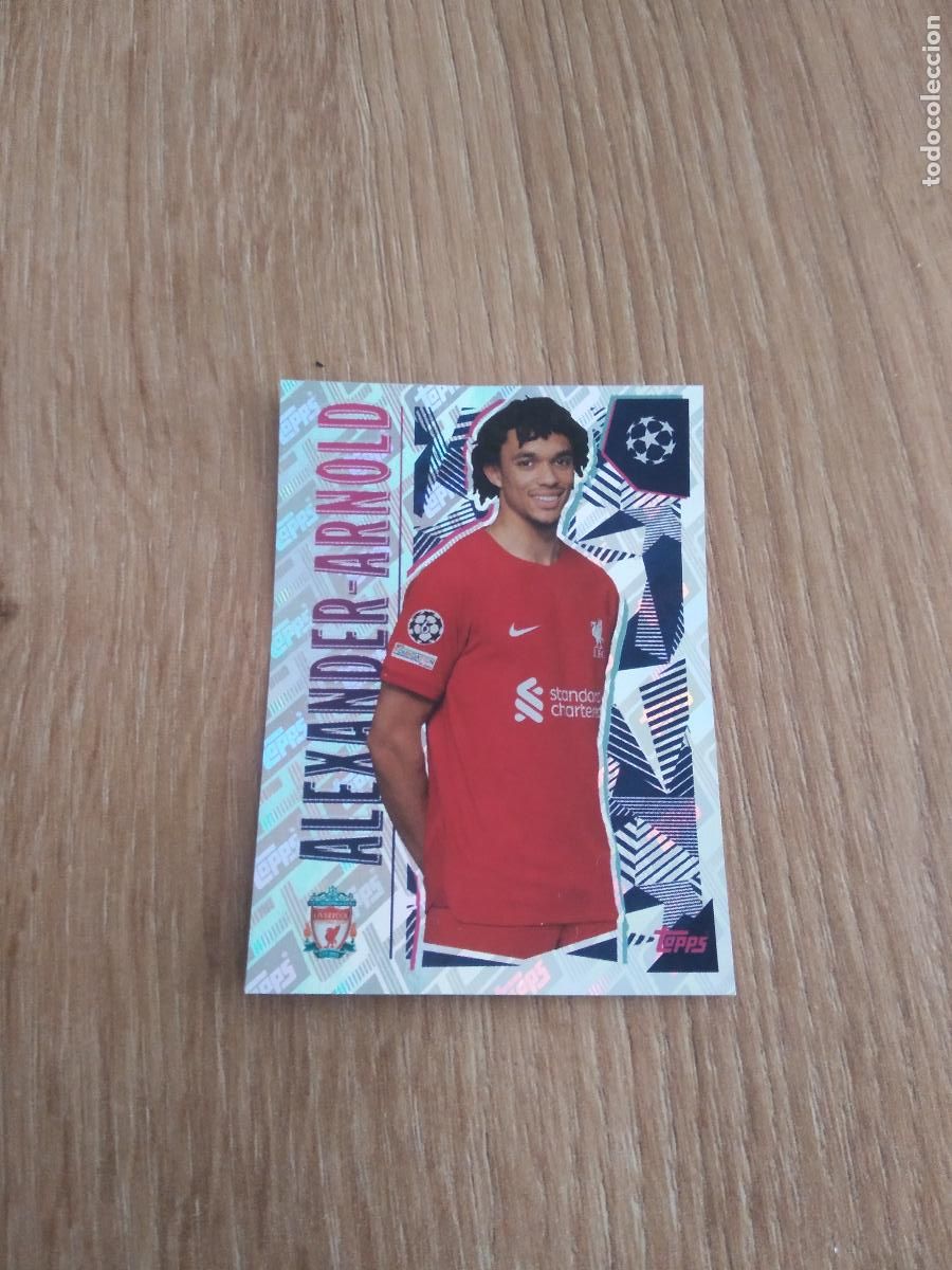 Cromos de F&uacute;tbol: 5 ALEXANDER-ARNOLD LIVERPOOL CROMO FUTBOL UEFA CHAMPIONS LEAGUE 2022-2023 TOPPS 22-23