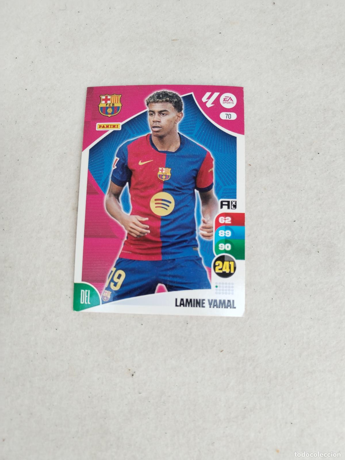 Football Stickers: cromo lamine yamal panini 2024-2025 - c186