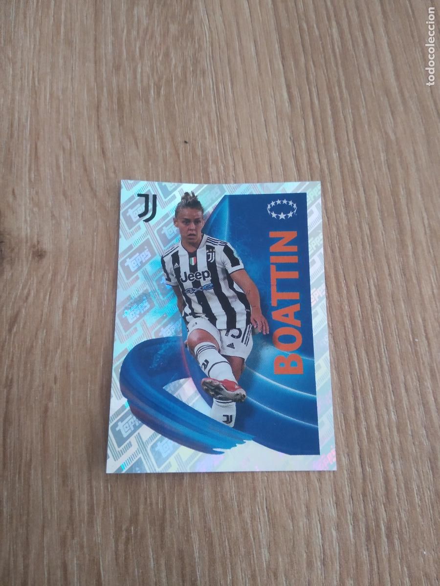 Cromos de F&uacute;tbol: 17 BOATTIN JUVENTUS TURIN CROMO FUTBOL UEFA CHAMPIONS LEAGUE 2022-2023 TOPPS 22-23