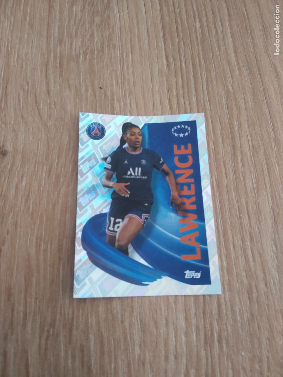 Cromos de F&uacute;tbol: 20 LAWRENCE PARIS SAINT GERMAIN PSG CROMO FUTBOL UEFA CHAMPIONS LEAGUE 2022-2023 TOPPS 22-23