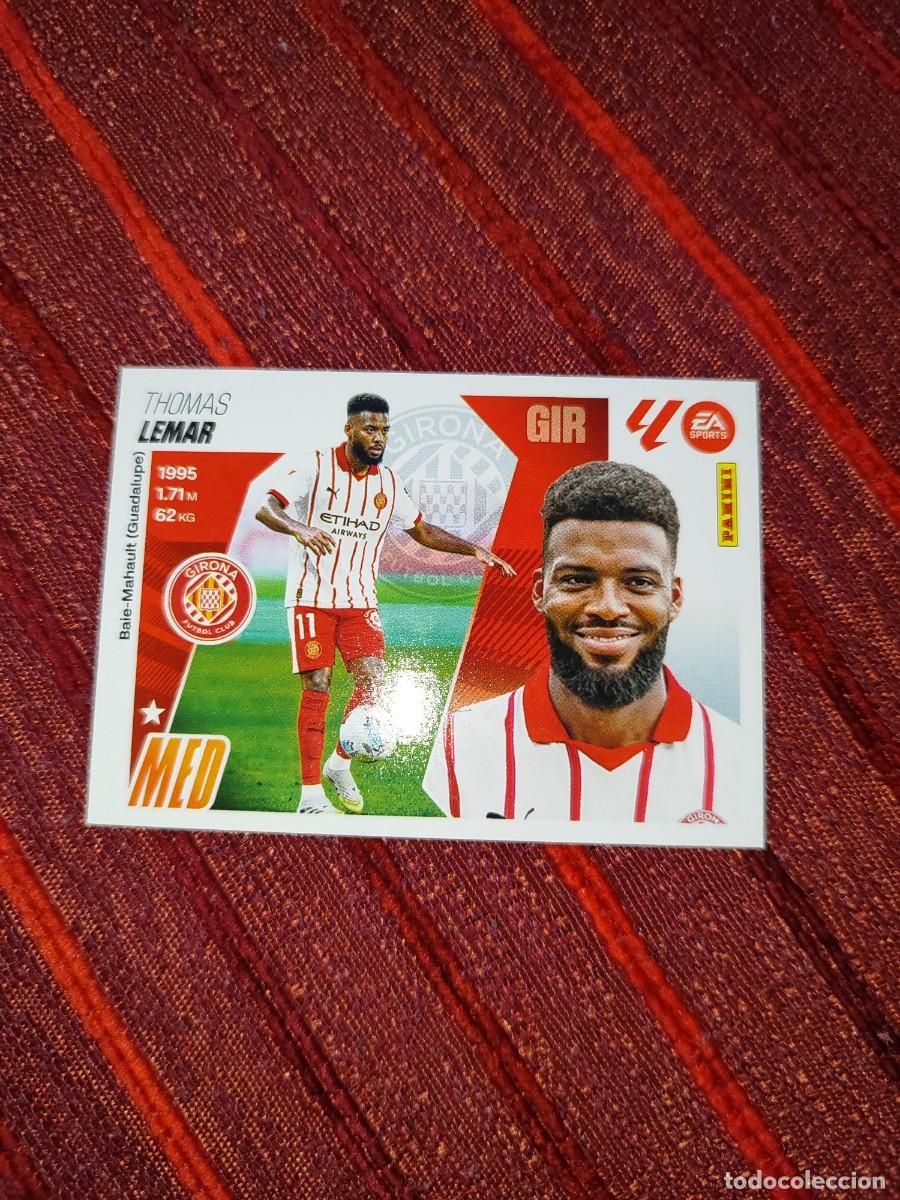 Cromos de F&uacute;tbol: CROMO N&Uacute;MERO 40 &Uacute;LTIMO FICHAJE LEMAR GIRONA. LIGA ESTE 25/26. TERCERA EDICI&Oacute;N.