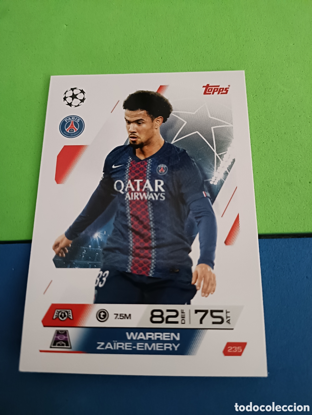 Cromos de F&uacute;tbol: Topps Match Attax 2025 2026 - 235 Zaire-Emery