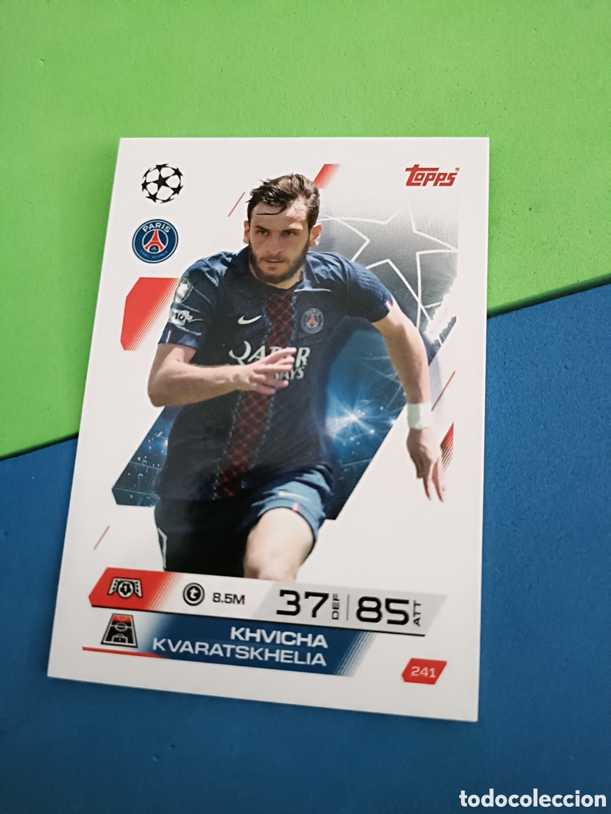 Cromos de Futebol: Topps Match Attax 2025 2026 - 241 Kvaratskhelia
