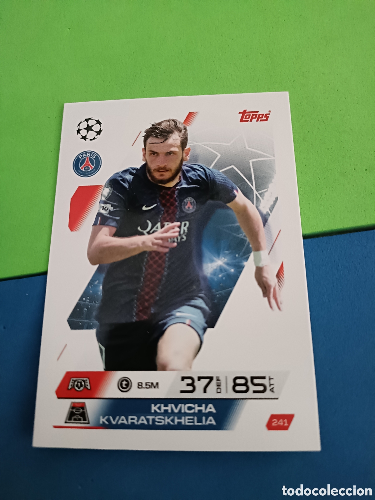 Cromos de Futebol: Topps Match Attax 2025 2026 - 241 Kvaratskhelia