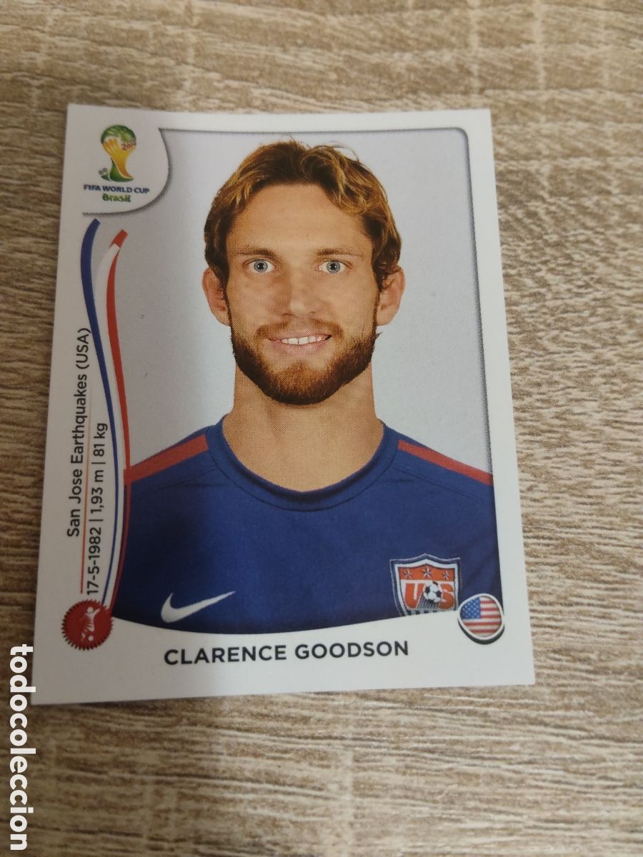 Cromos de F&uacute;tbol: Panini mundial de 2014 550 Clarence Goodson Estados Unidos