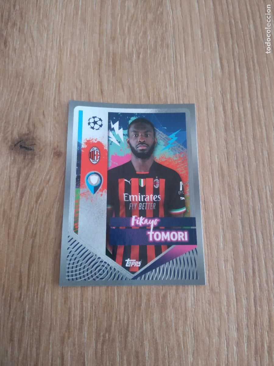Cromos de F&uacute;tbol: 29 TOMORI AC MILAN CROMO FUTBOL UEFA CHAMPIONS LEAGUE 2022-2023 TOPPS 22-23