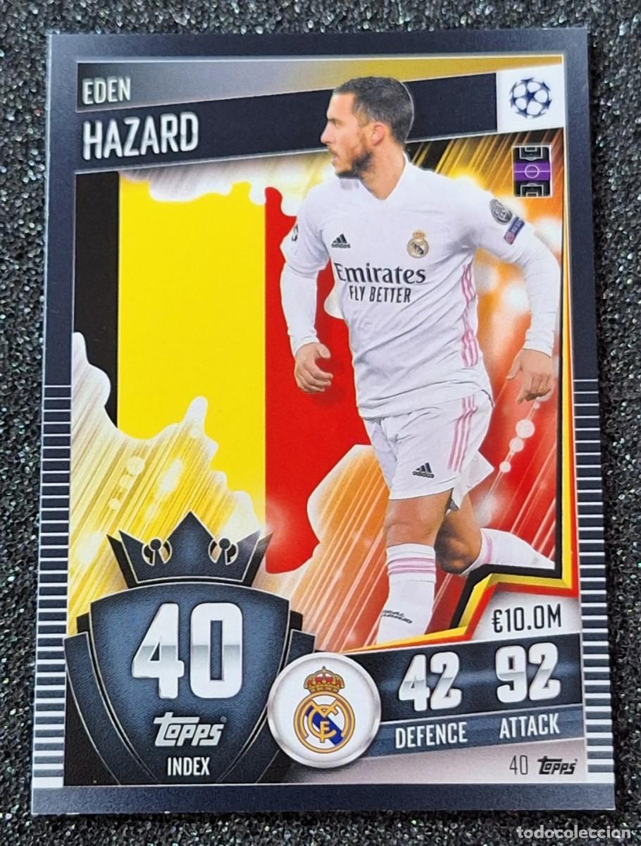 Cromos de Futebol: Eden Hazard Real Madrid Topps Match Attax Soccer