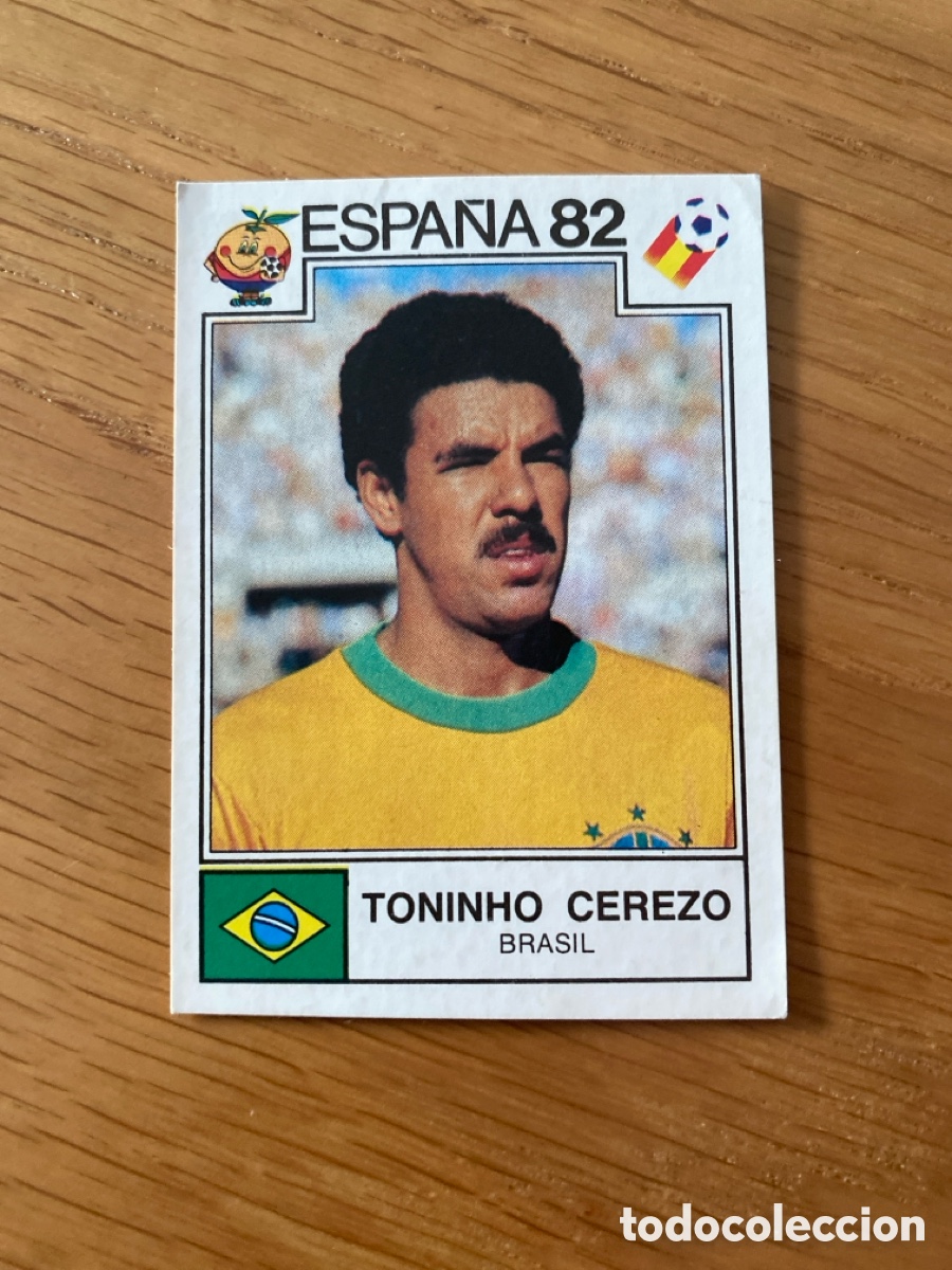 Cromos de F&uacute;tbol: Cromo panini mundial Espa&ntilde;a 82 n&uacute;mero 373 Cerezo - Sticker album world cup Spain 1982 Brazil