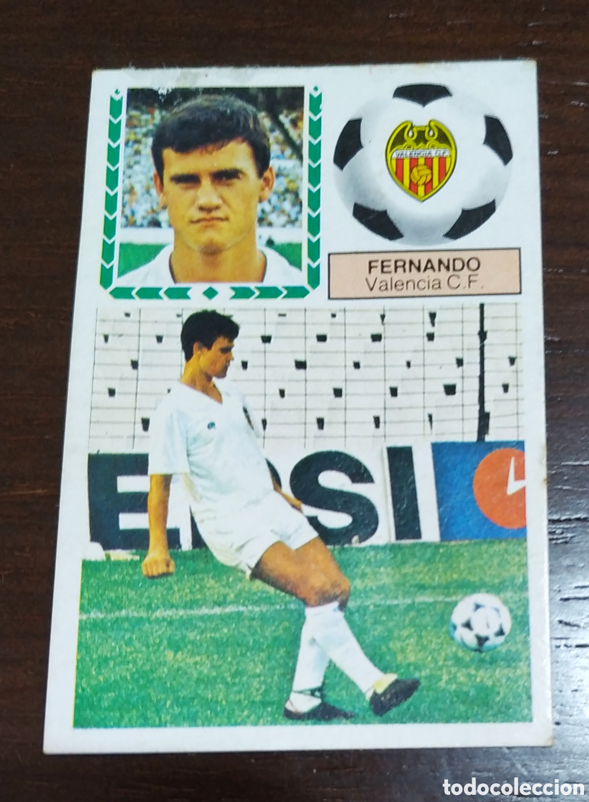 Fu&szlig;ball-Sticker: CROMO LIGA ESTE 83 84 FERNANDO FICHAJE 36. DESPEGADO